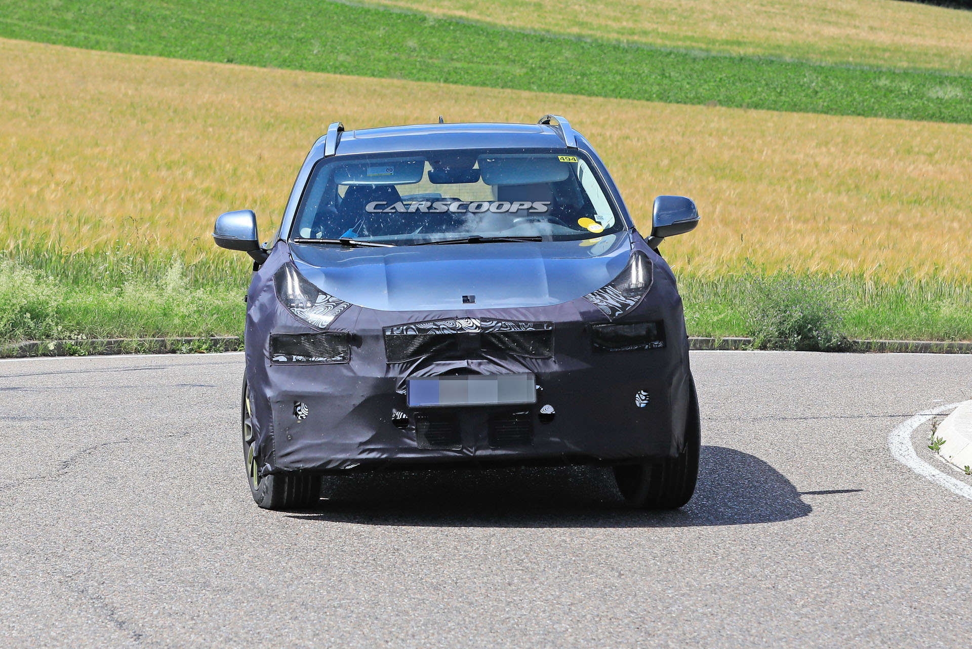 2021 Lynk & Co 01 Prototype Spied Hiding Updated Styling