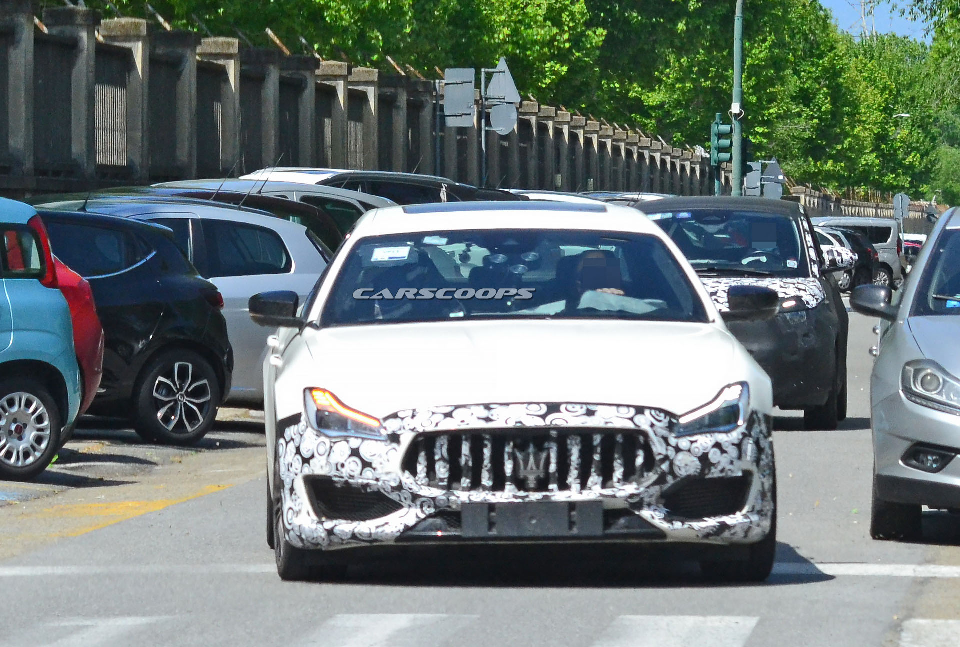 2021 Maserati Quattroporte Looks Almost Ready To Show Us Its Cards