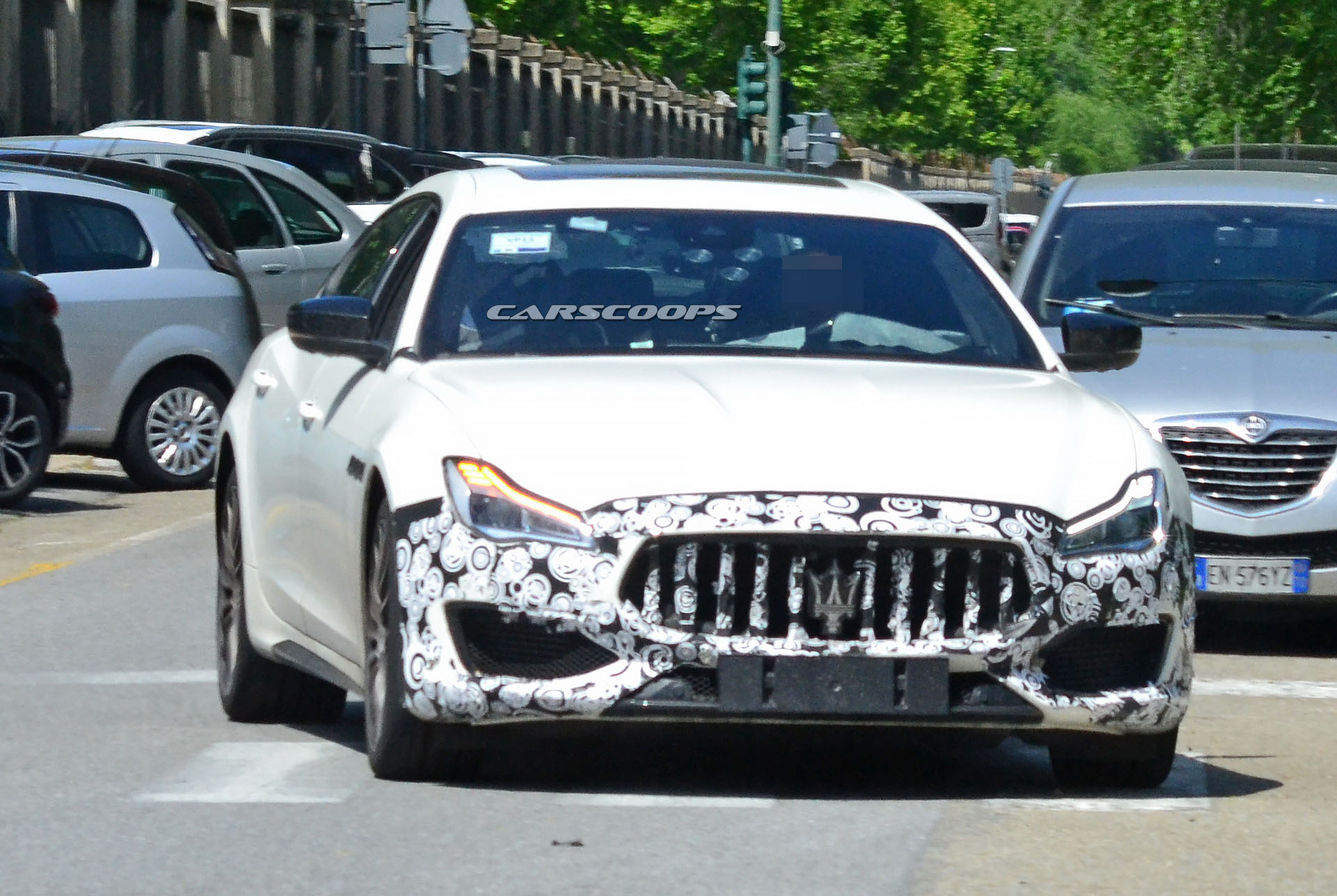 2021 Maserati Quattroporte Looks Almost Ready To Show Us Its Cards