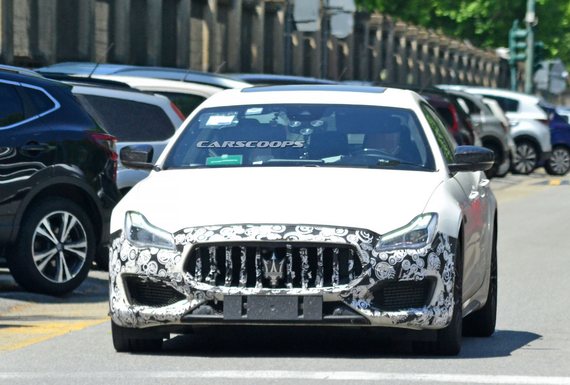 2021 Maserati Quattroporte Looks Almost Ready To Show Us Its Cards