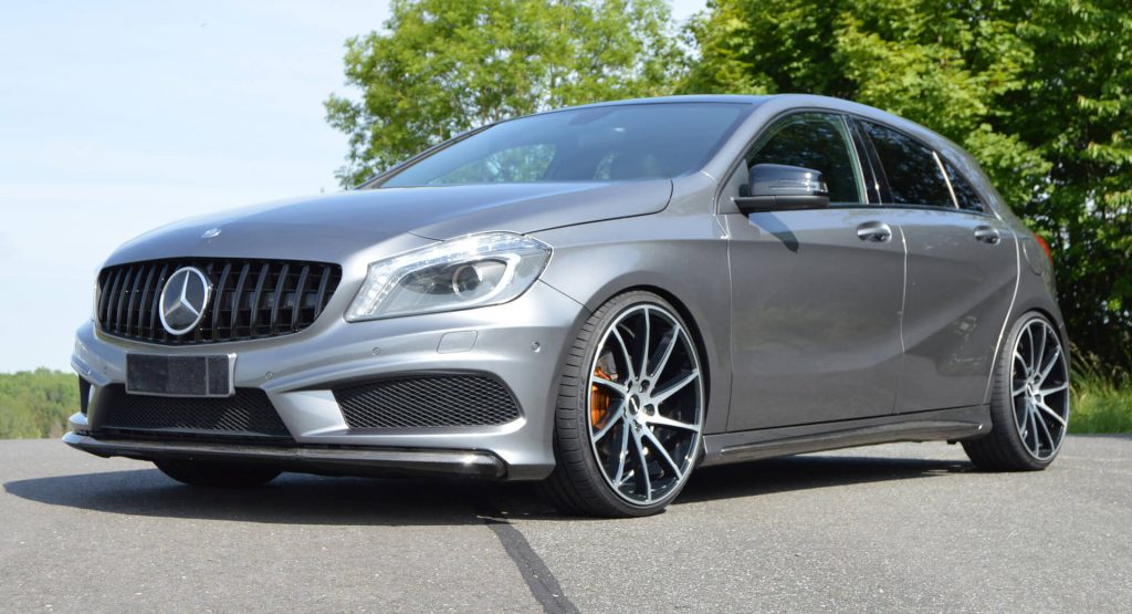  Do Modern AMG Looks Suit The Older Mercedes-Benz A-Class?