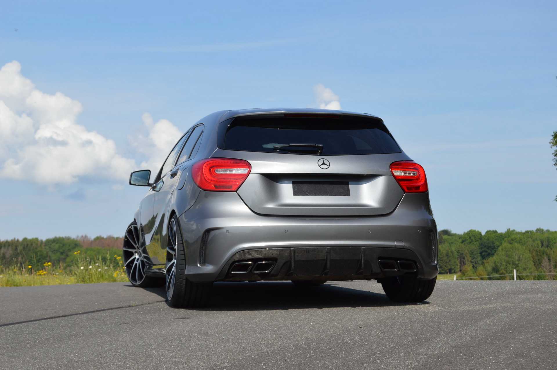 Do Modern AMG Looks Suit The Older Mercedes-Benz A-Class?
