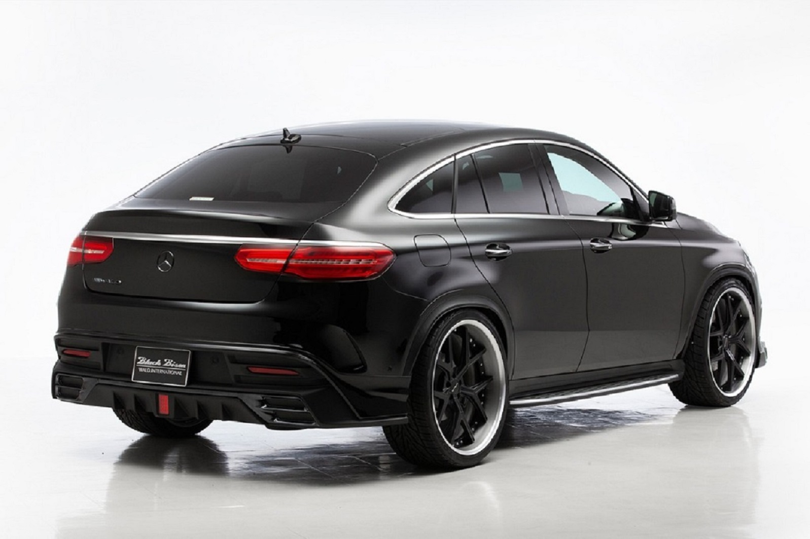 Wald S Latest Blacked Out Mercedes Benz Gle Coupe Is Not A Black Bison Carscoops