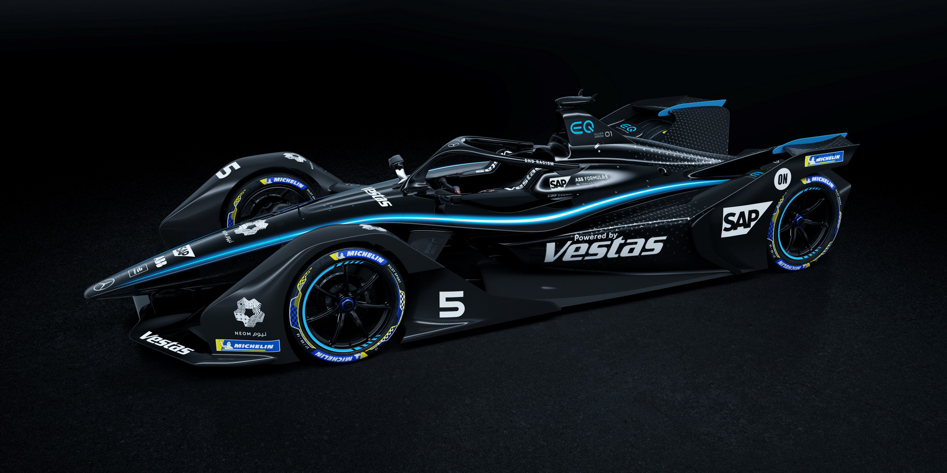 Mercedes EQ Formula E Team Switches To All-Black Base Livery