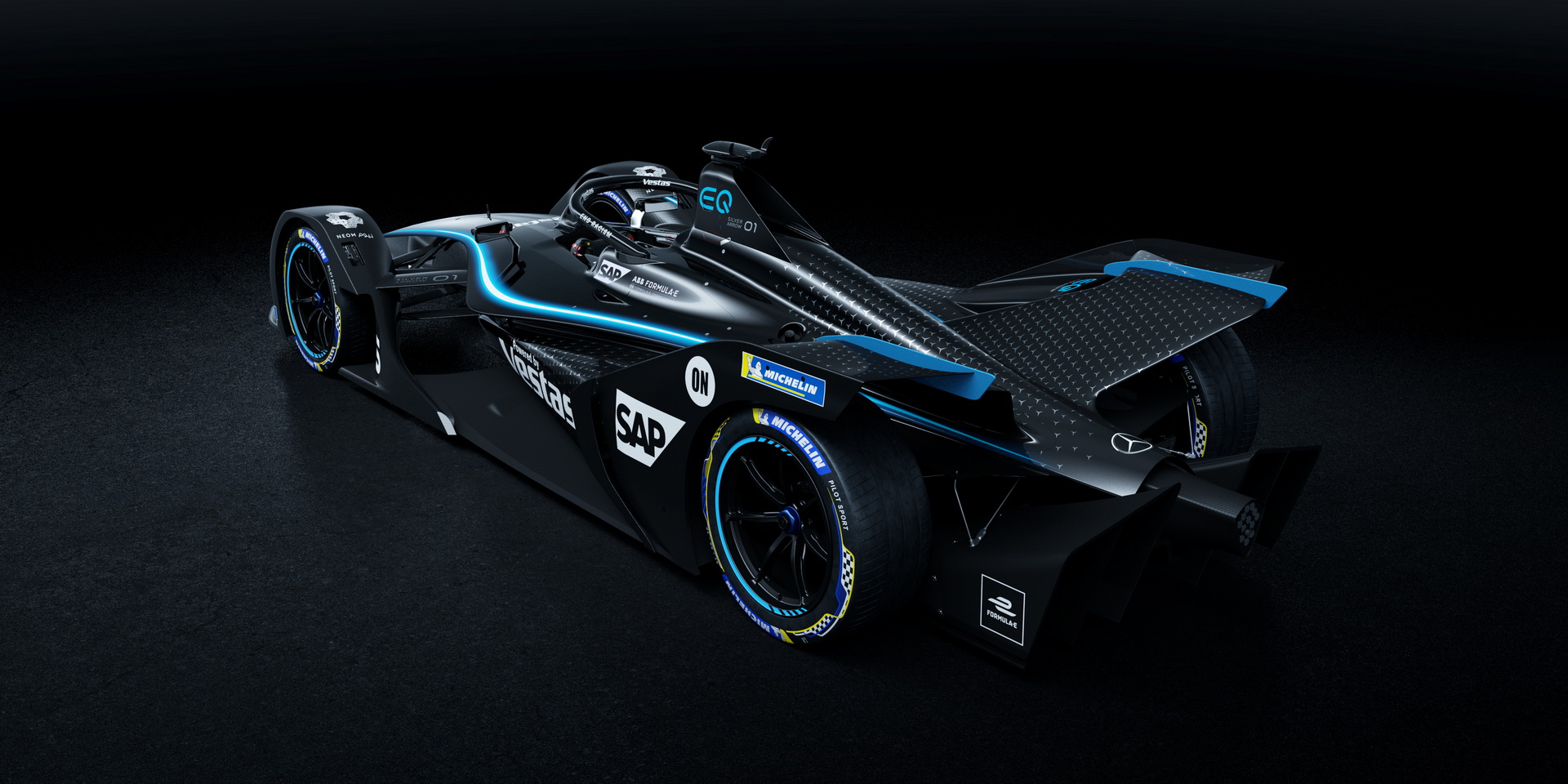 Mercedes EQ Formula E Team Switches To All-Black Base Livery