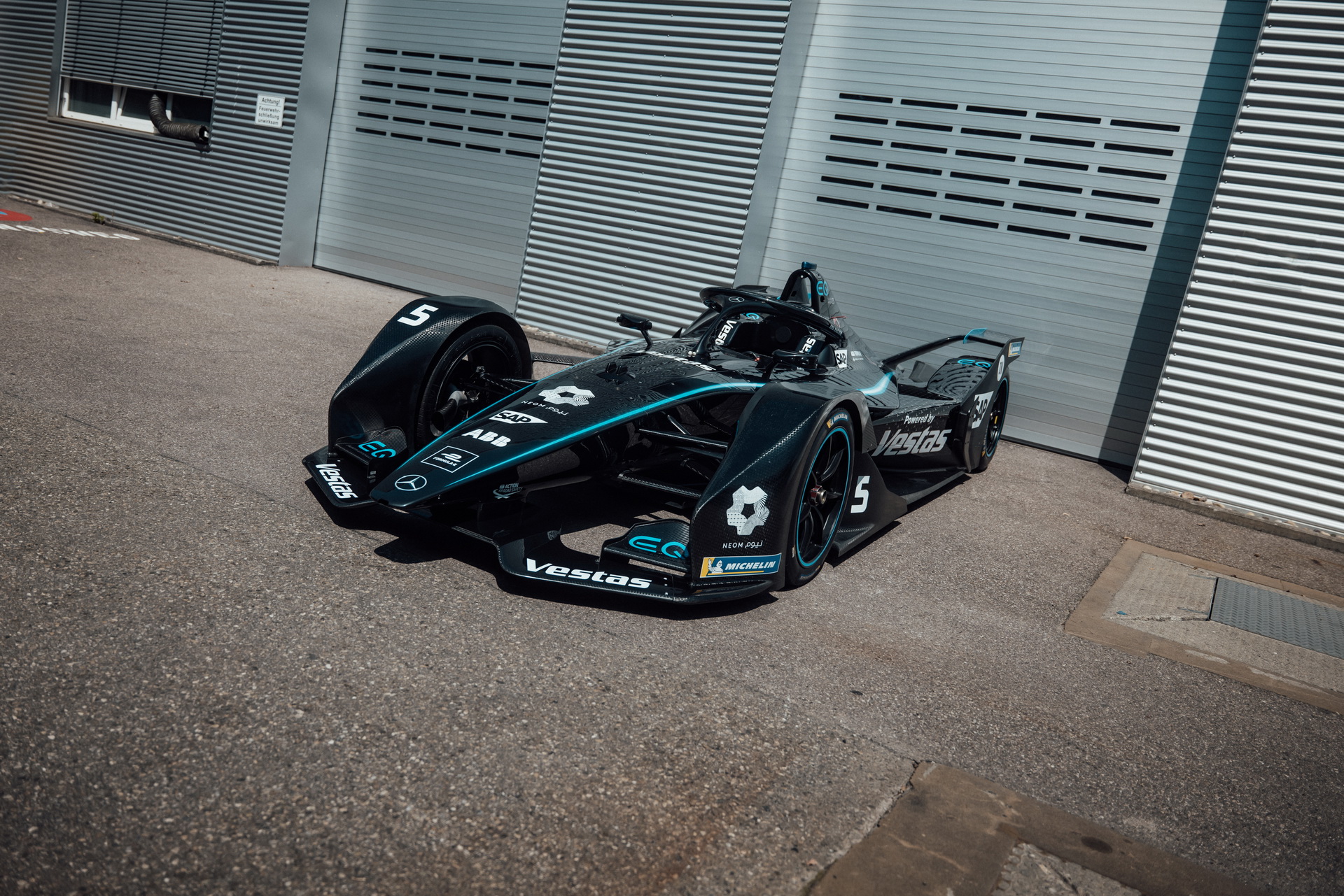 Mercedes EQ Formula E Team Switches To All-Black Base Livery