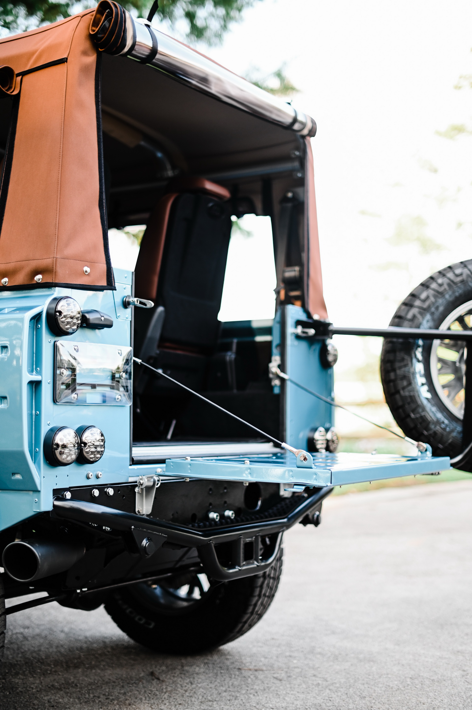 This Land Rover Defender 90 Open-Top Is Not What It Seems