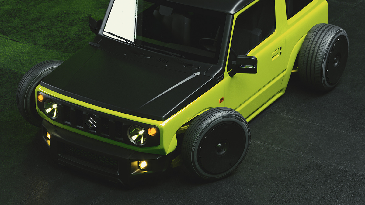 Suzuki Jimny Is A Highly Unlikely Candidate For A Rat Rod