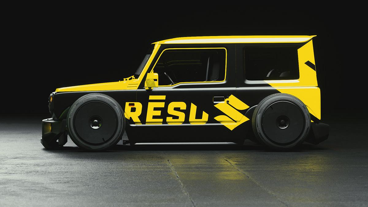 Suzuki Jimny Is A Highly Unlikely Candidate For A Rat Rod