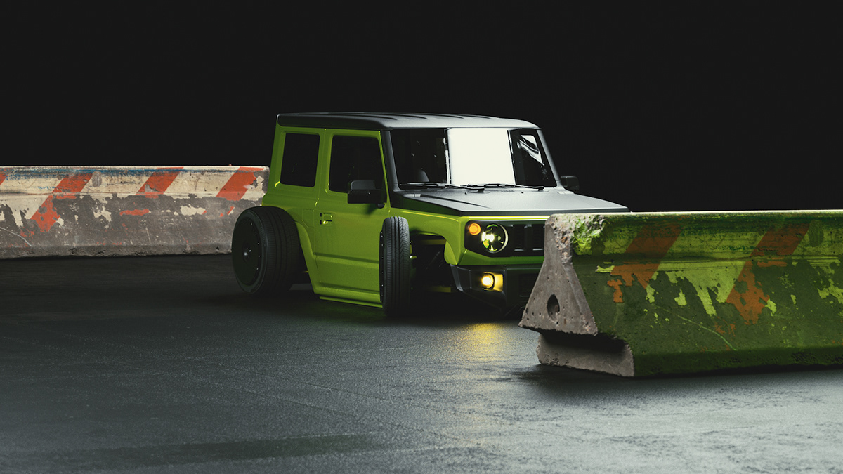 Suzuki Jimny Is A Highly Unlikely Candidate For A Rat Rod