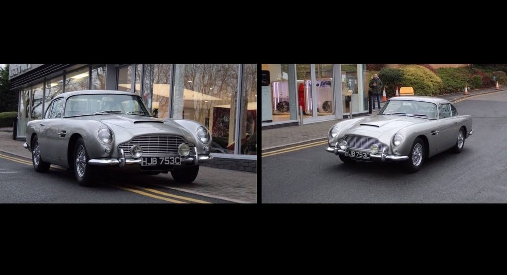  Help Find This Stolen 1965 Aston Martin DB5, Get A £1,000 Reward