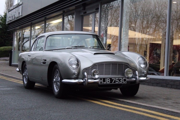 Help Find This Stolen 1965 Aston Martin DB5, Get A £1,000 Reward