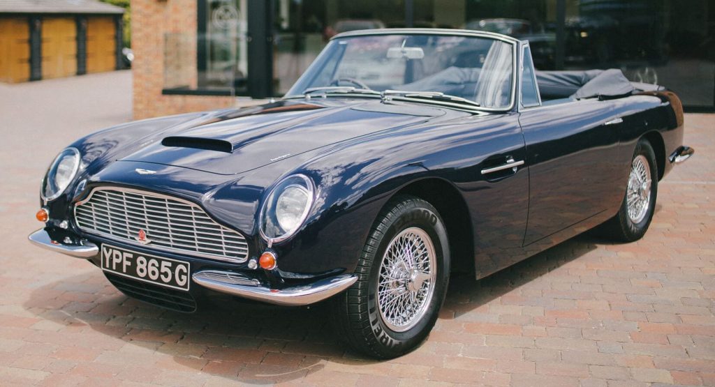 UK’s Prince Charles Runs His Aston Martin DB6 On Cheese And Wine