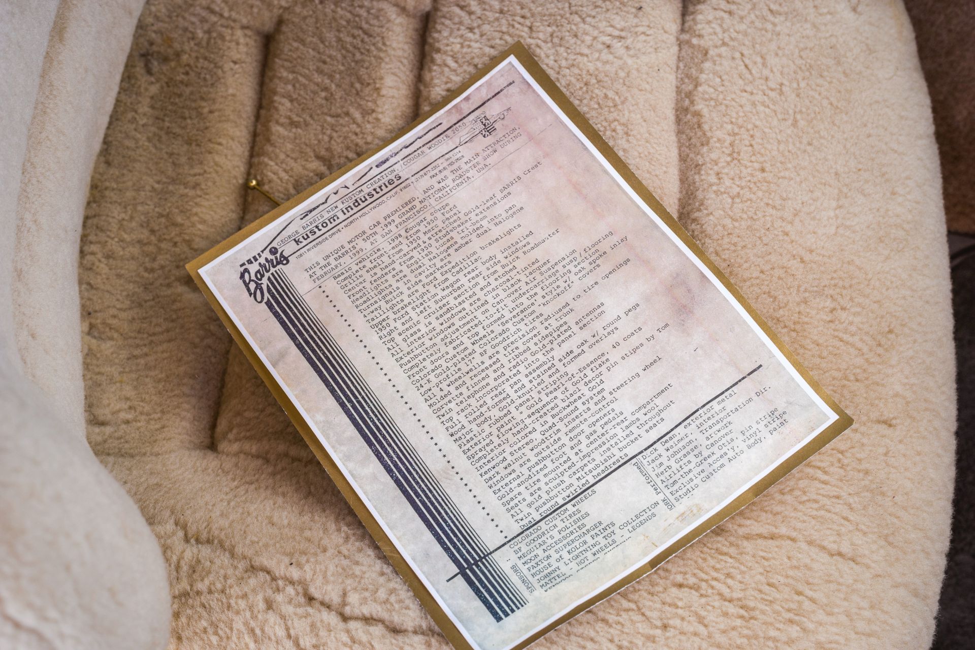 Barris Kustom’s 1998 Mercury Cougar-Based Woodie 2050 Is A Weird Automotive Potpourri