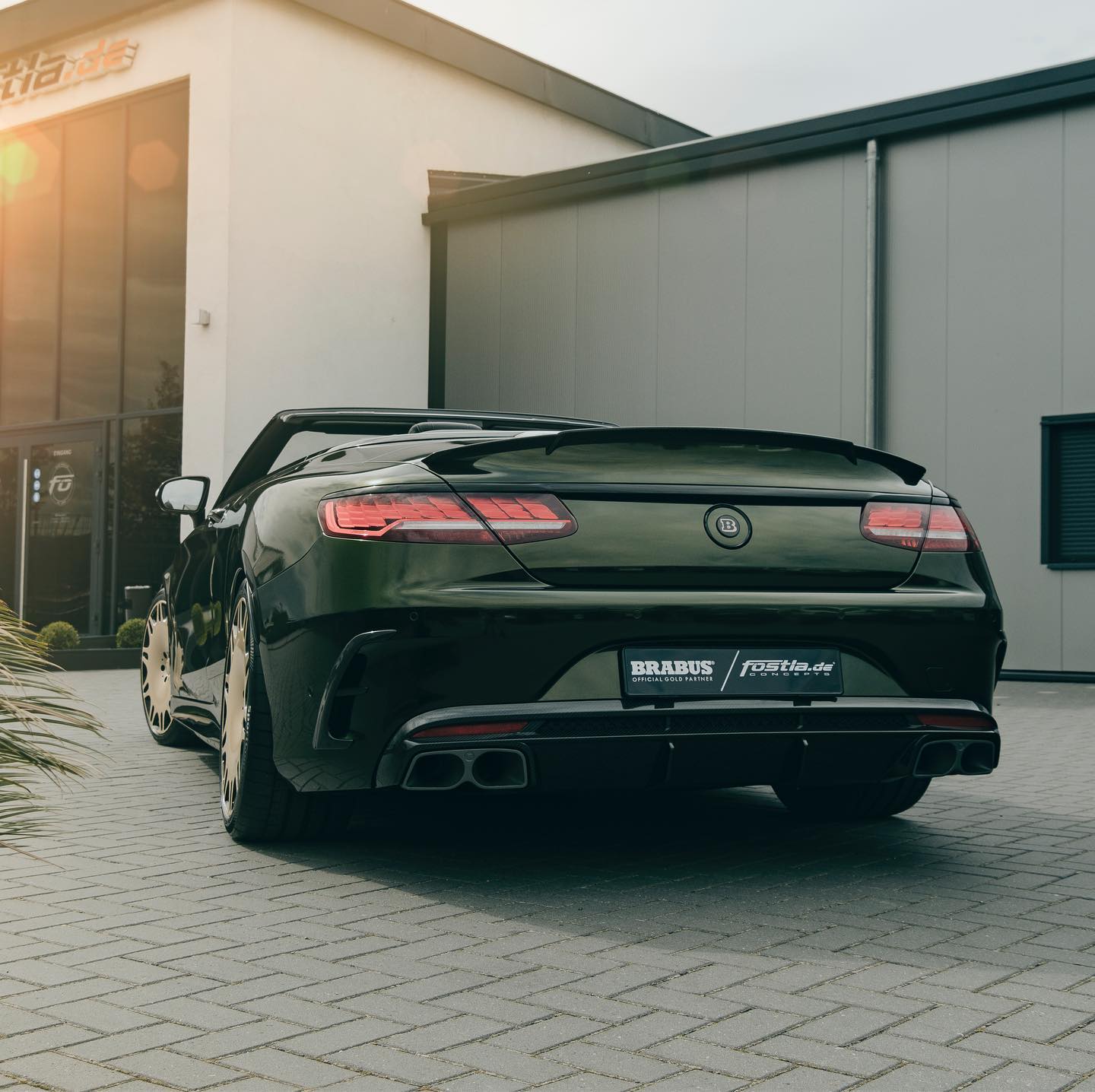 Tuned Olea-Green Mercedes-AMG S63 Cabrio Is Just Screaming For Attention