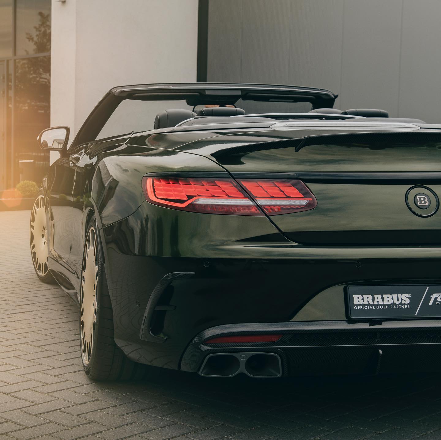 Tuned Olea-Green Mercedes-AMG S63 Cabrio Is Just Screaming For Attention
