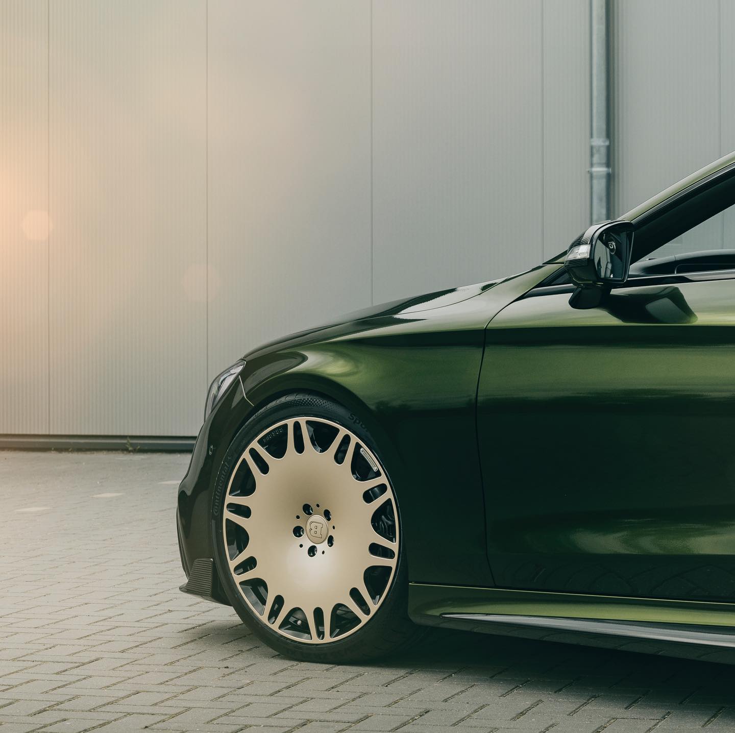 Tuned Olea-Green Mercedes-AMG S63 Cabrio Is Just Screaming For Attention