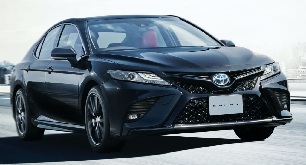  Toyota Marks 40 Years Of Camry With Black Edition Model In Japan