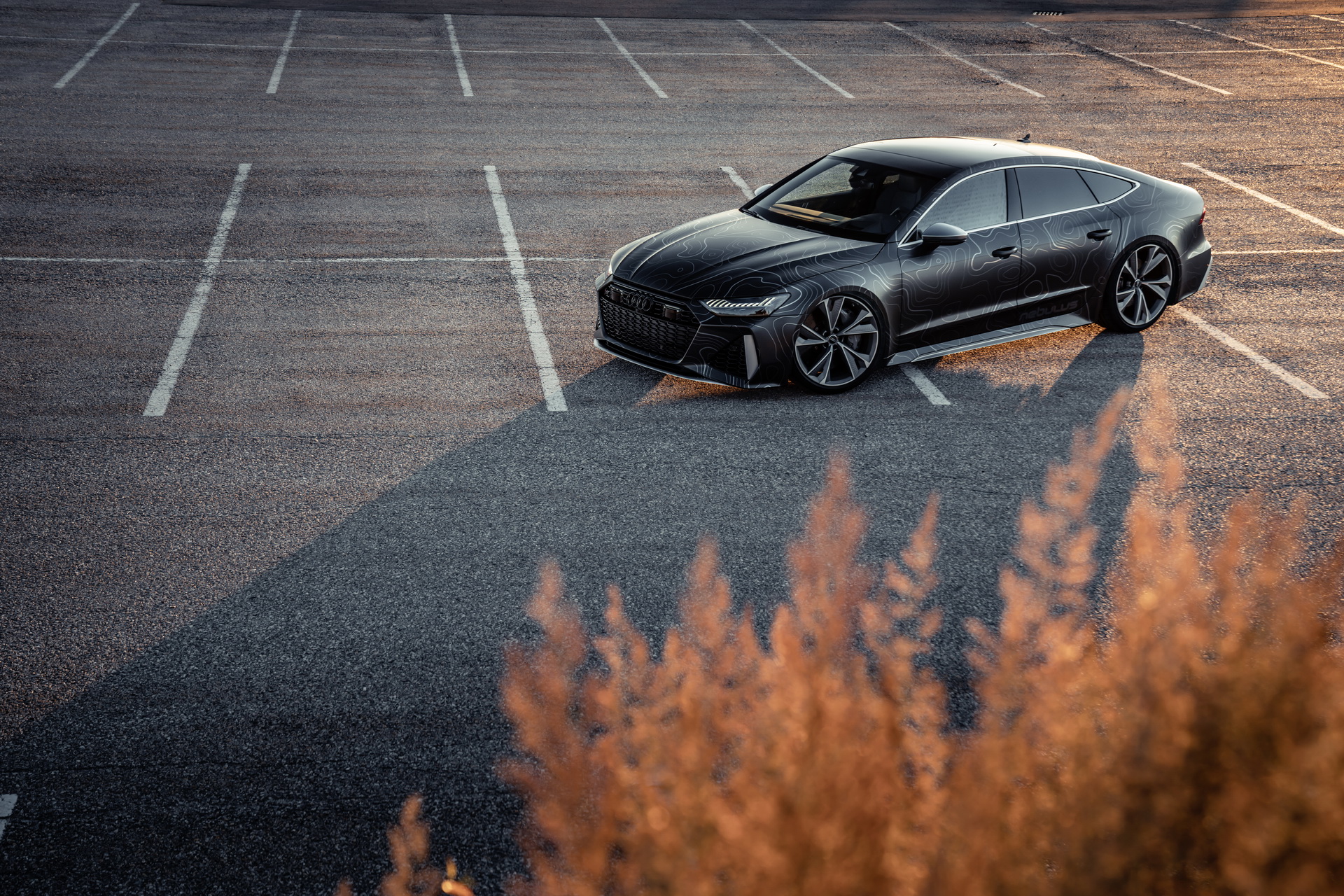 Tuned Audi RS7 Sports 942HP, Black Diamond Matte Wrap