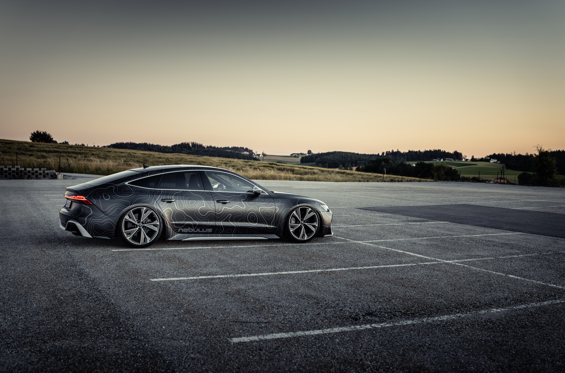 Tuned Audi RS7 Sports 942HP, Black Diamond Matte Wrap