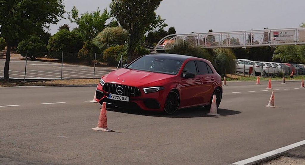  Another One Bites The Dust: 2020 Mercedes-AMG A45 S Fails Moose Test