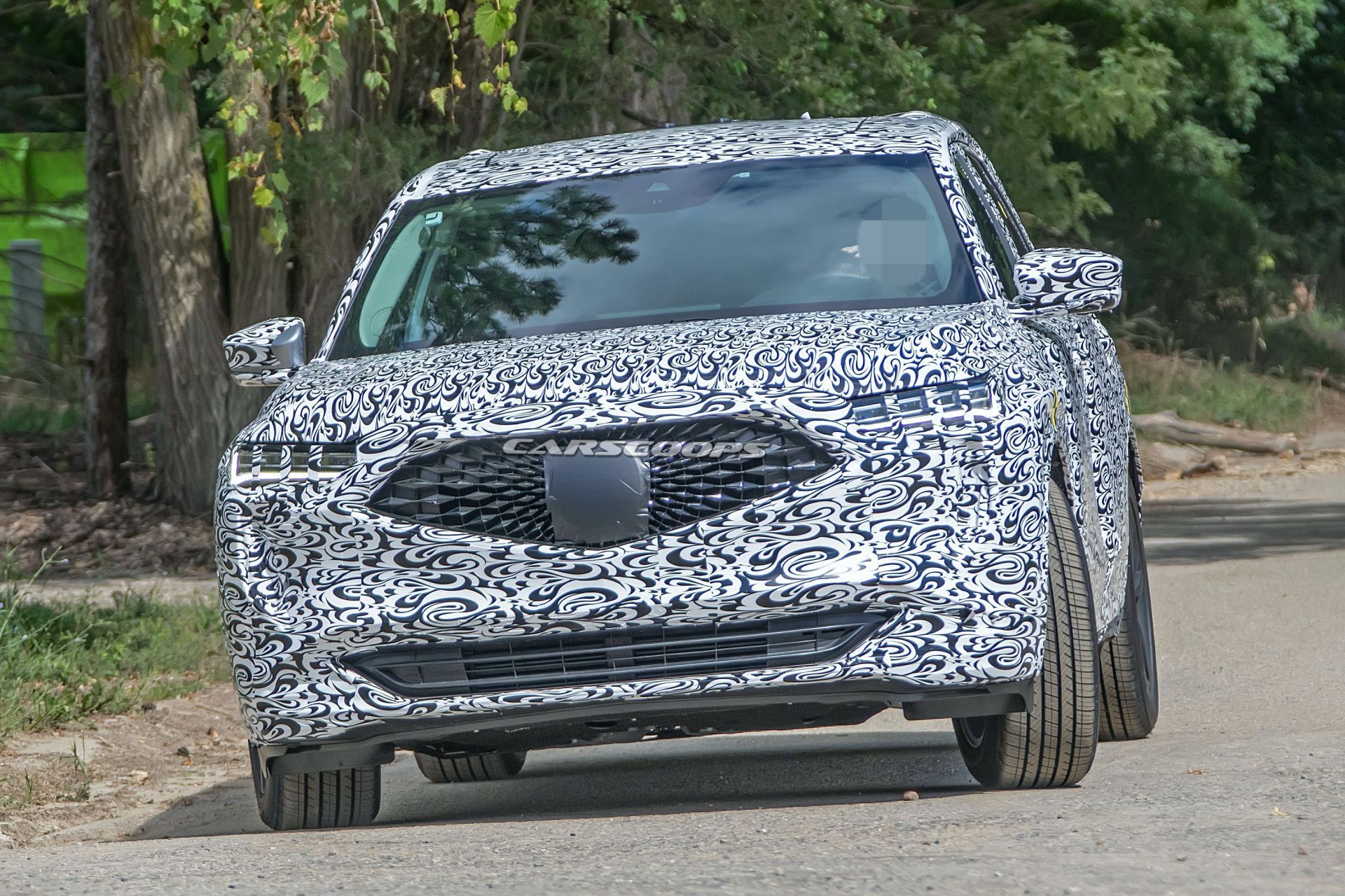 2021 Acura MDX Switches To More Revealing Camouflage Ahead Of Fall Debut