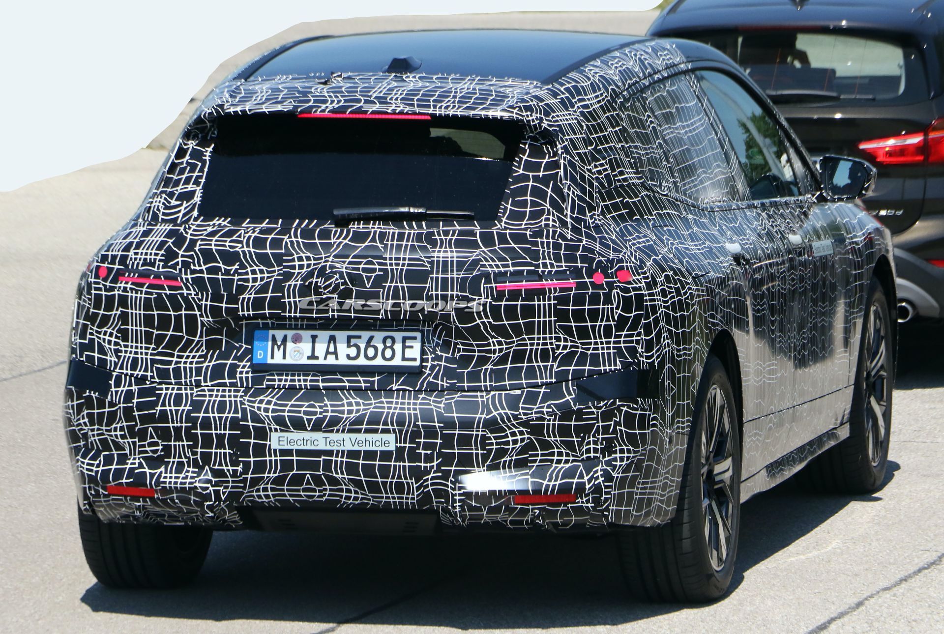 2021 BMW iNext Electric SUV Wears Production Lights, Less Camo In New Spy Shots