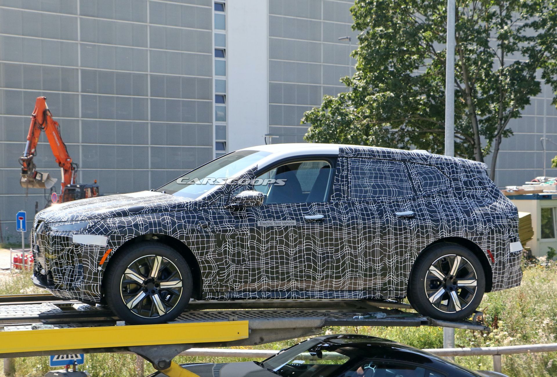 2021 BMW iNext Electric SUV Wears Production Lights, Less Camo In New Spy Shots