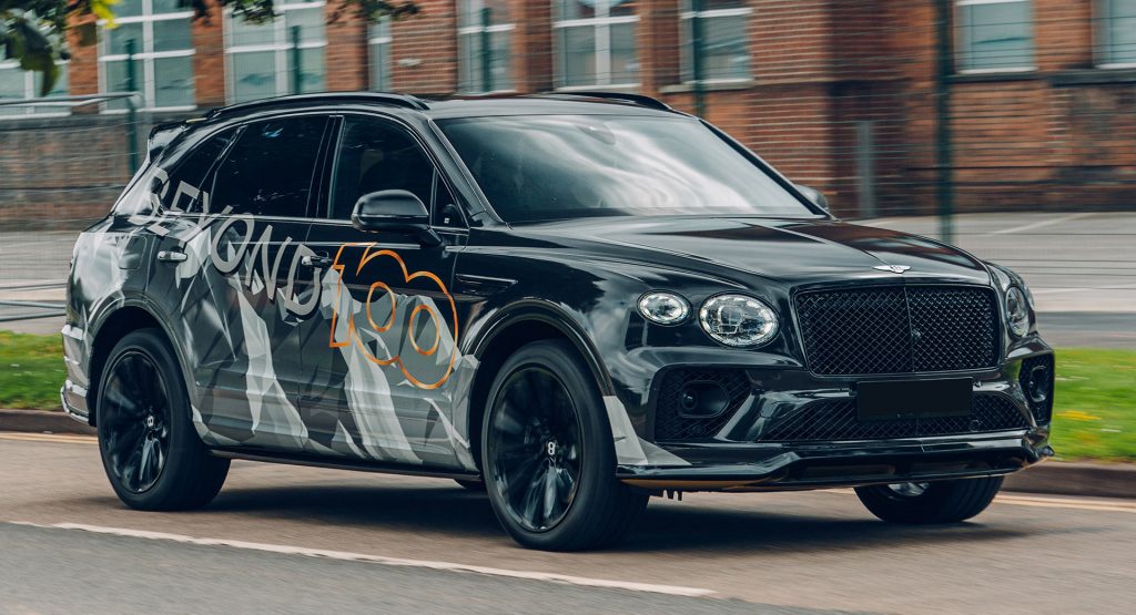  2021 Bentley Bentayga Speed Teased, Debuts Next Week