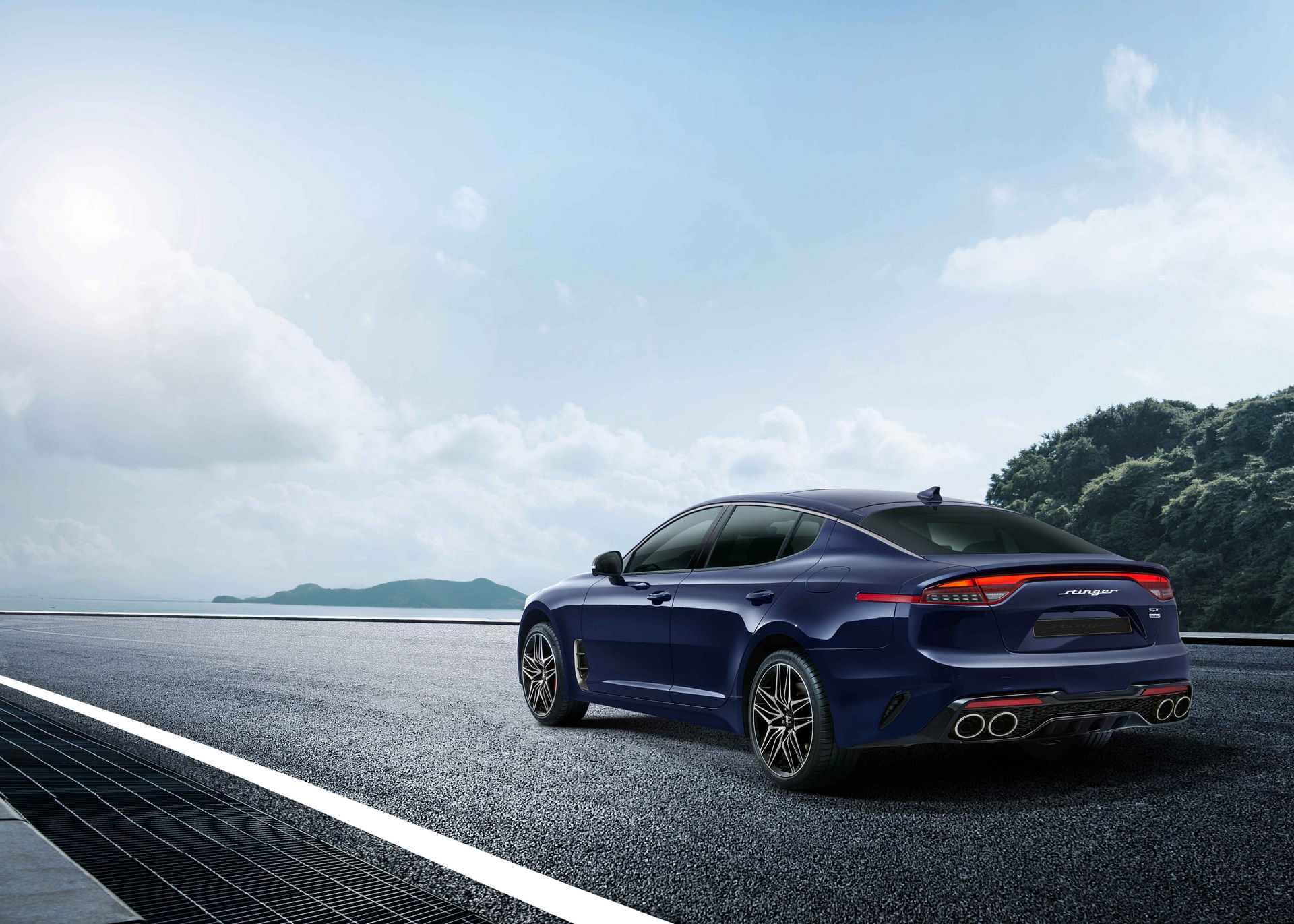 2021 Kia Stinger Previewed With Teeny-Weeny Exterior And Interior Changes