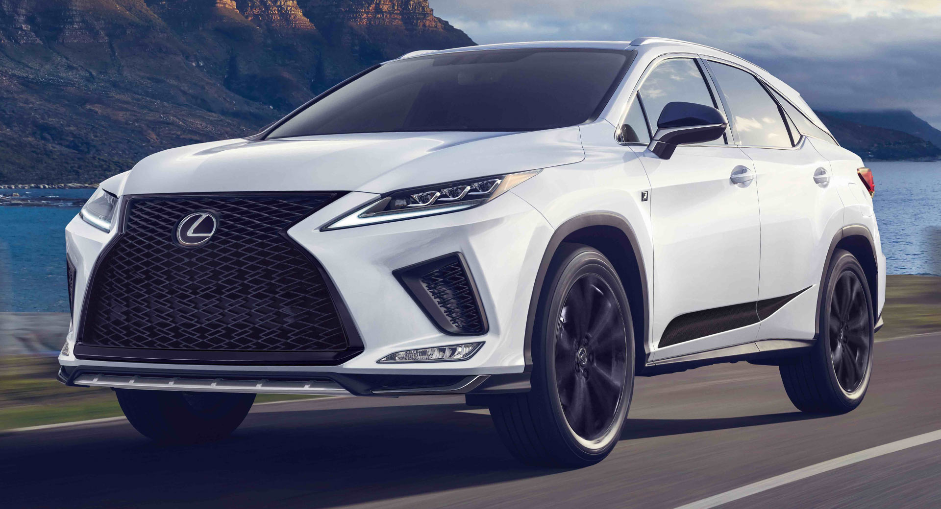 The 2021 Lexus RX Joins The Black Line Crowd With Unique ...