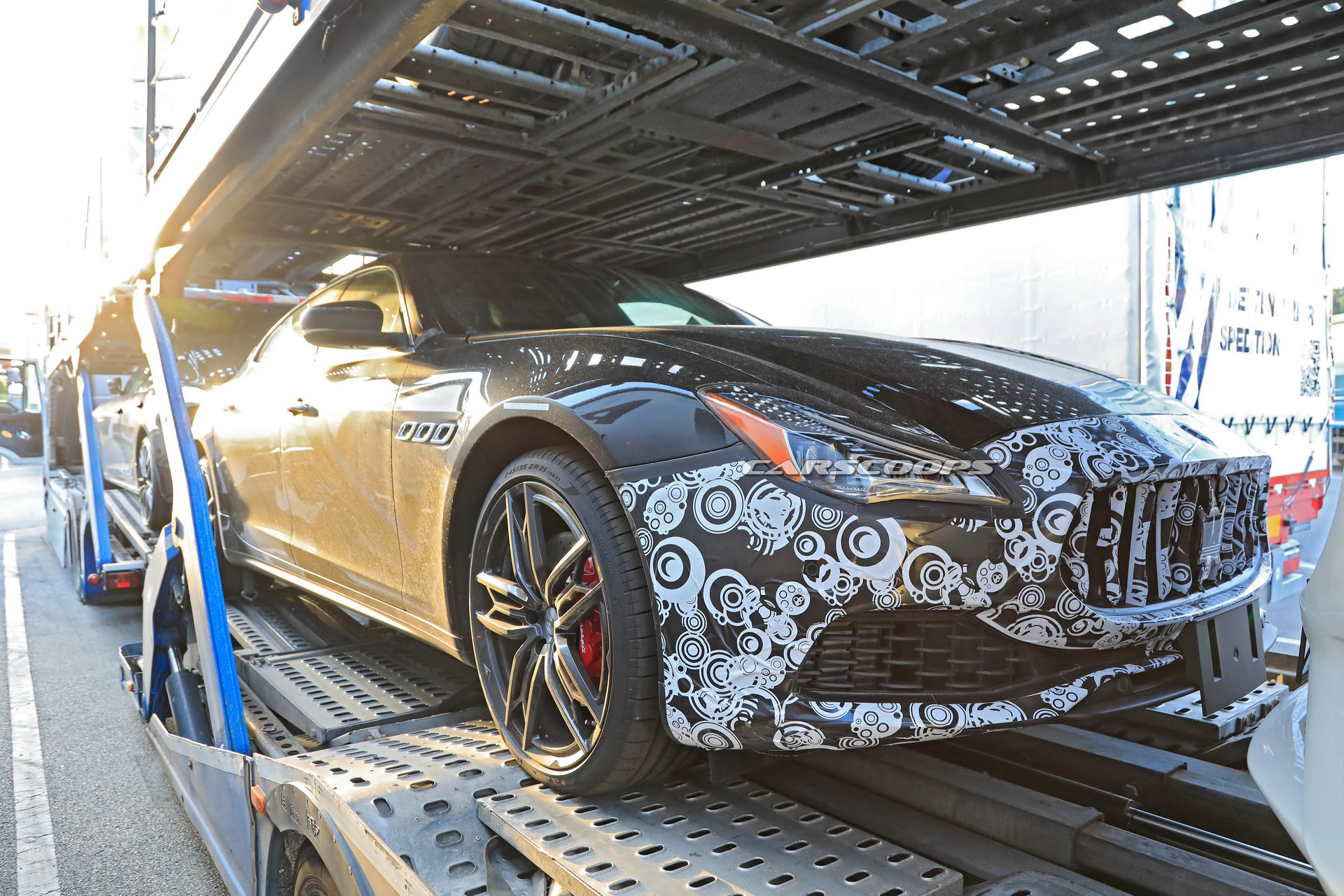 2021 Maserati Quattroporte Adds Production Taillights In New Spy Shots