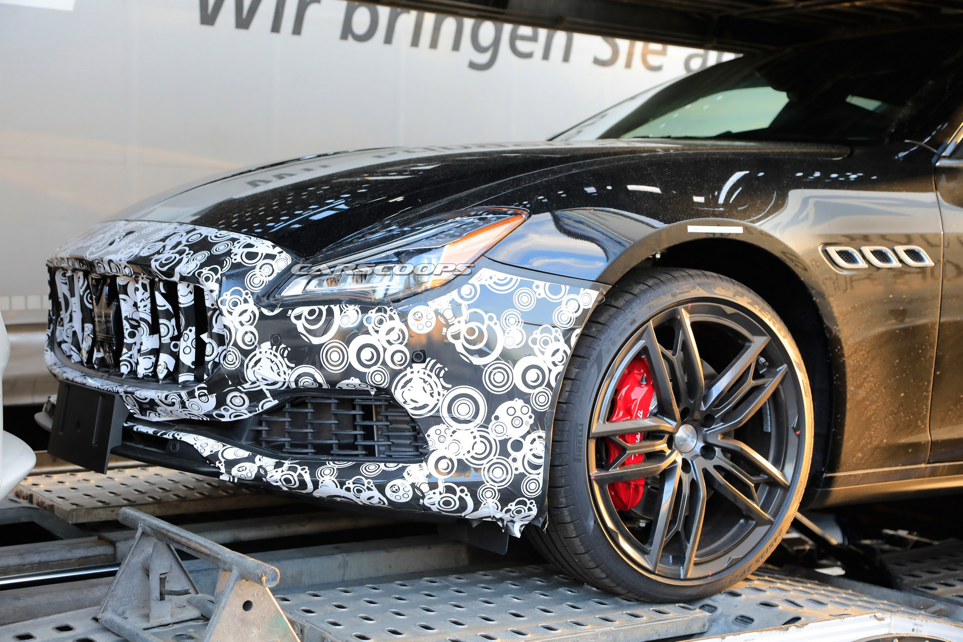 2021 Maserati Quattroporte Adds Production Taillights In New Spy Shots