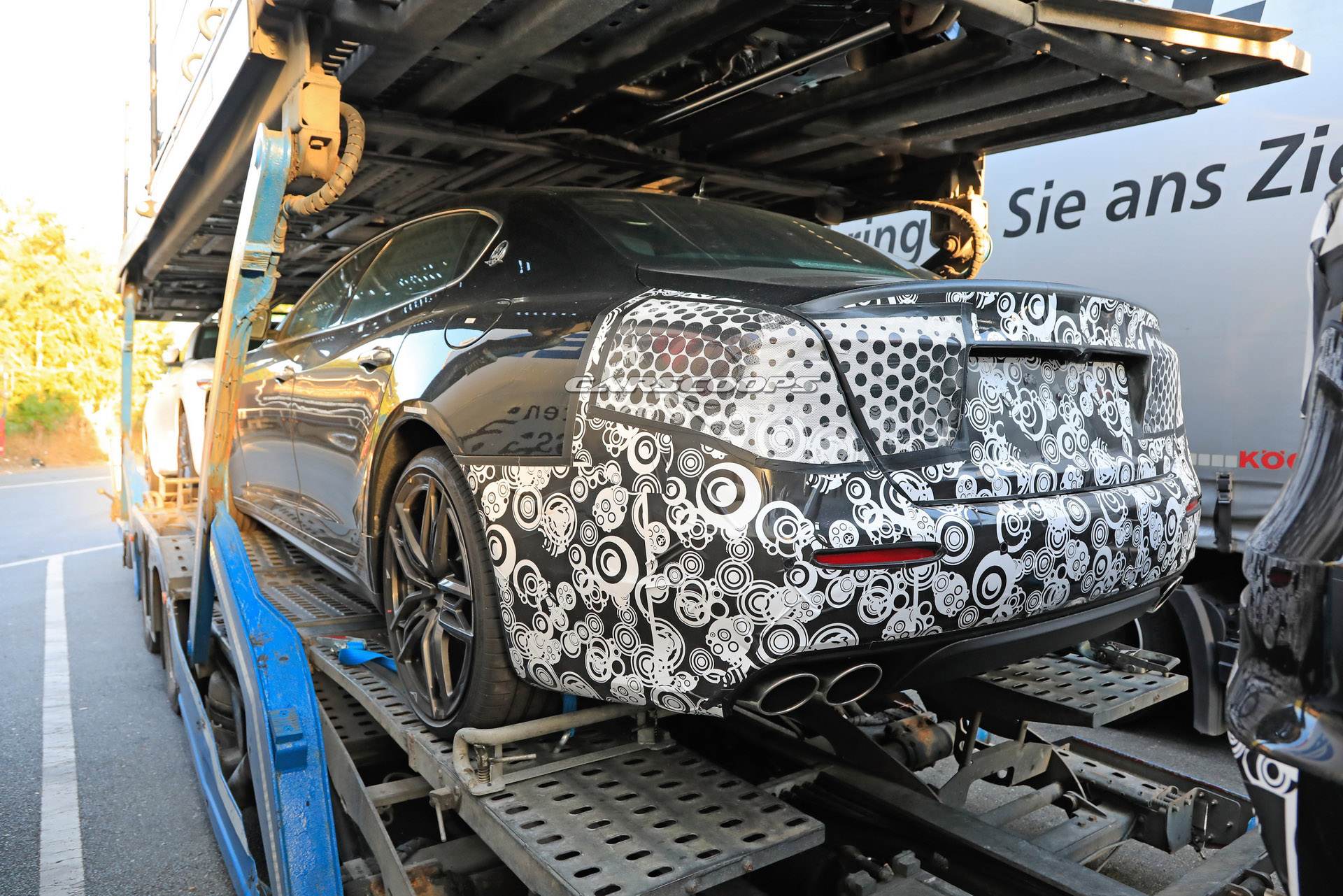 2021 Maserati Quattroporte Adds Production Taillights In New Spy Shots