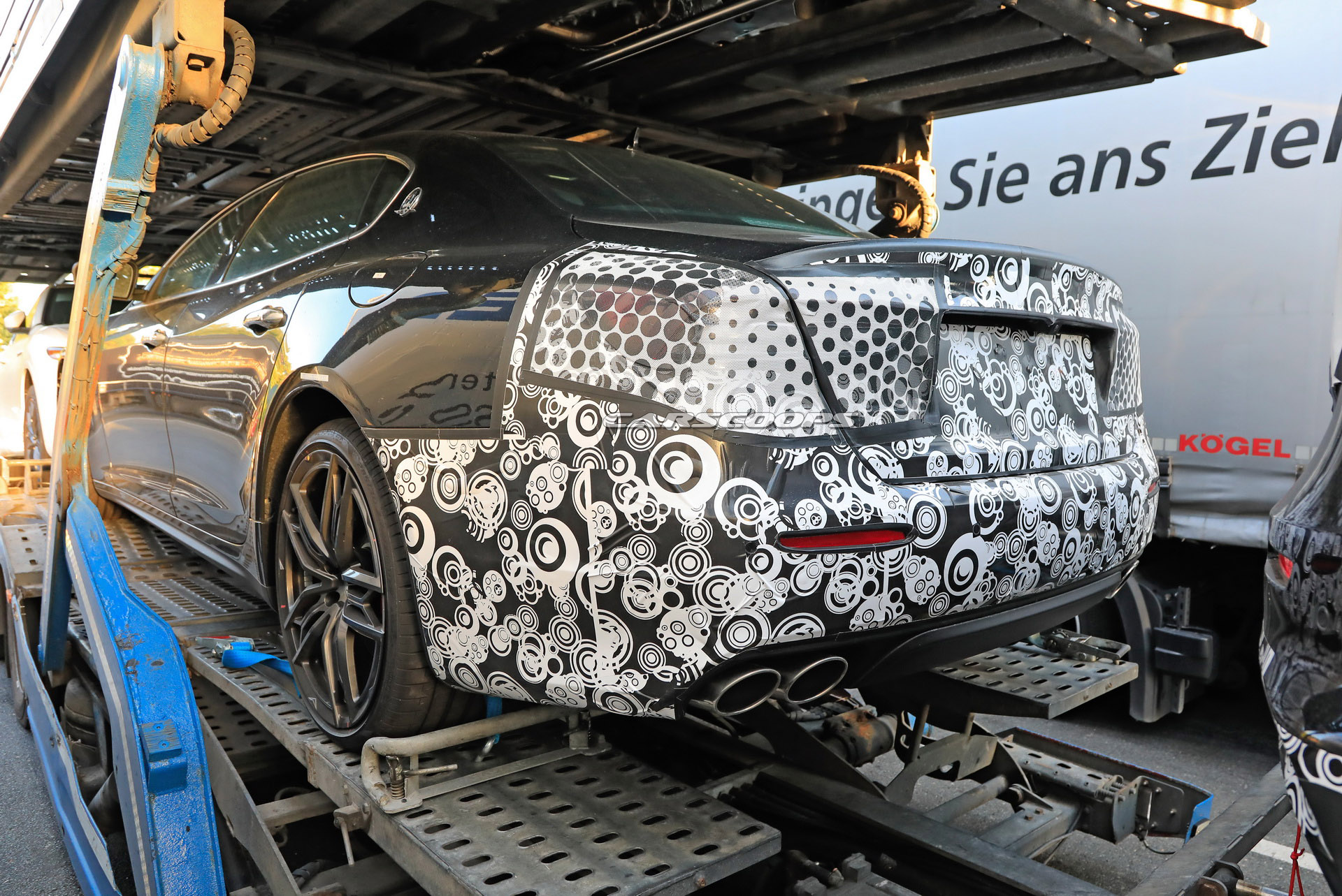 2021 Maserati Quattroporte Adds Production Taillights In New Spy Shots