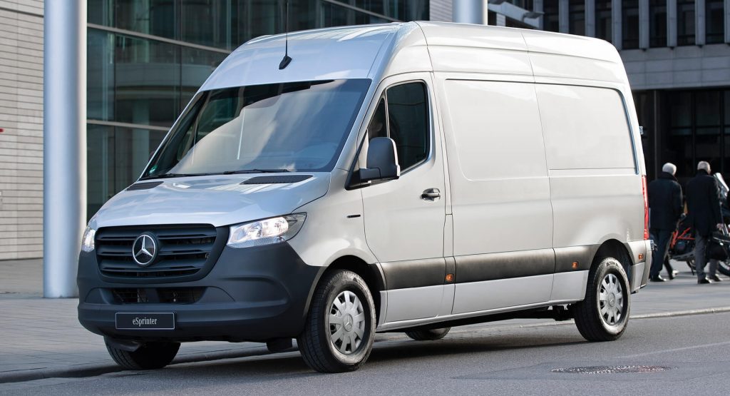  £51,950 Mercedes-Benz eSprinter Electric Van Offers Up To 96 Miles Of Range