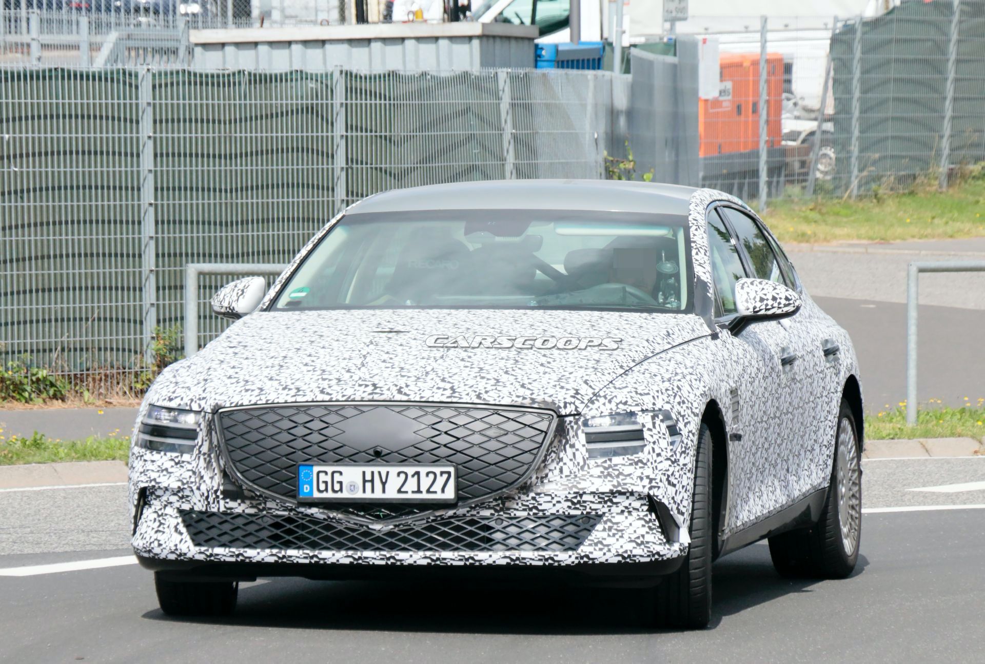 2022 Genesis eG80 EV Makes First Appearance, Is Expected Next Year With 310-Mile Range