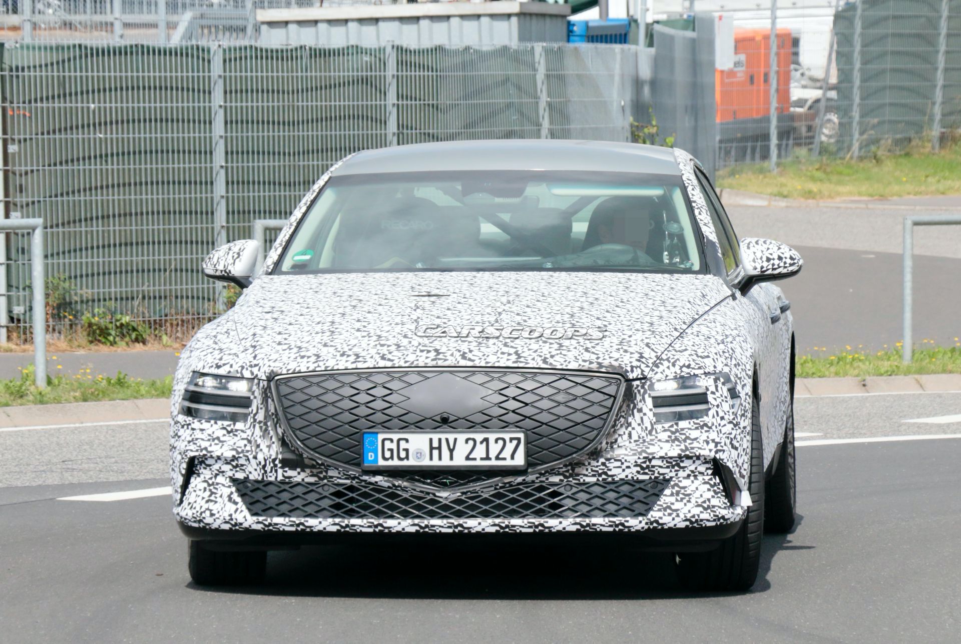 2022 Genesis eG80 EV Makes First Appearance, Is Expected Next Year With 310-Mile Range