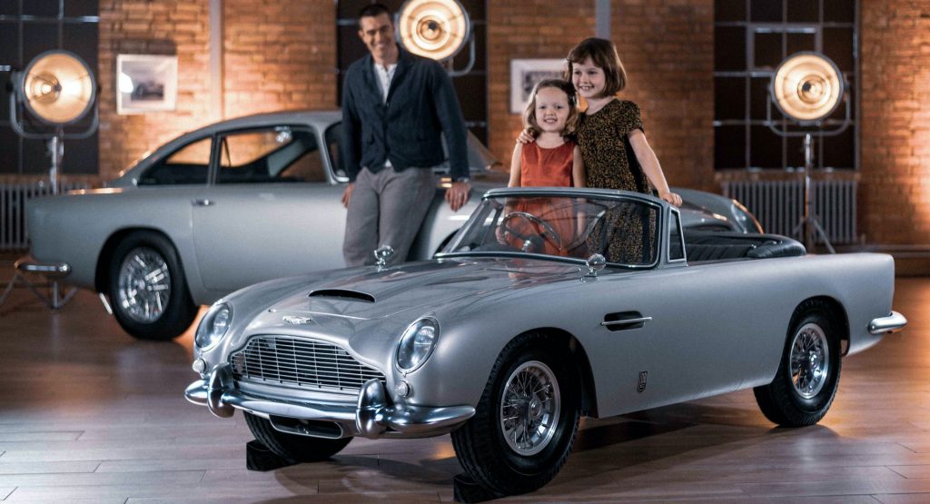  The Aston Martin DB5 Junior Electric Toy Car Will Cost You More Than A Mercedes C-Class