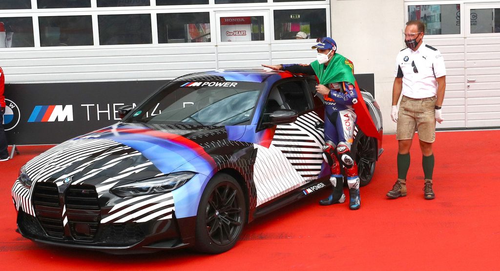 MotoGP Race Winner Gets A New 2021 BMW M4 Just Before Its Debut