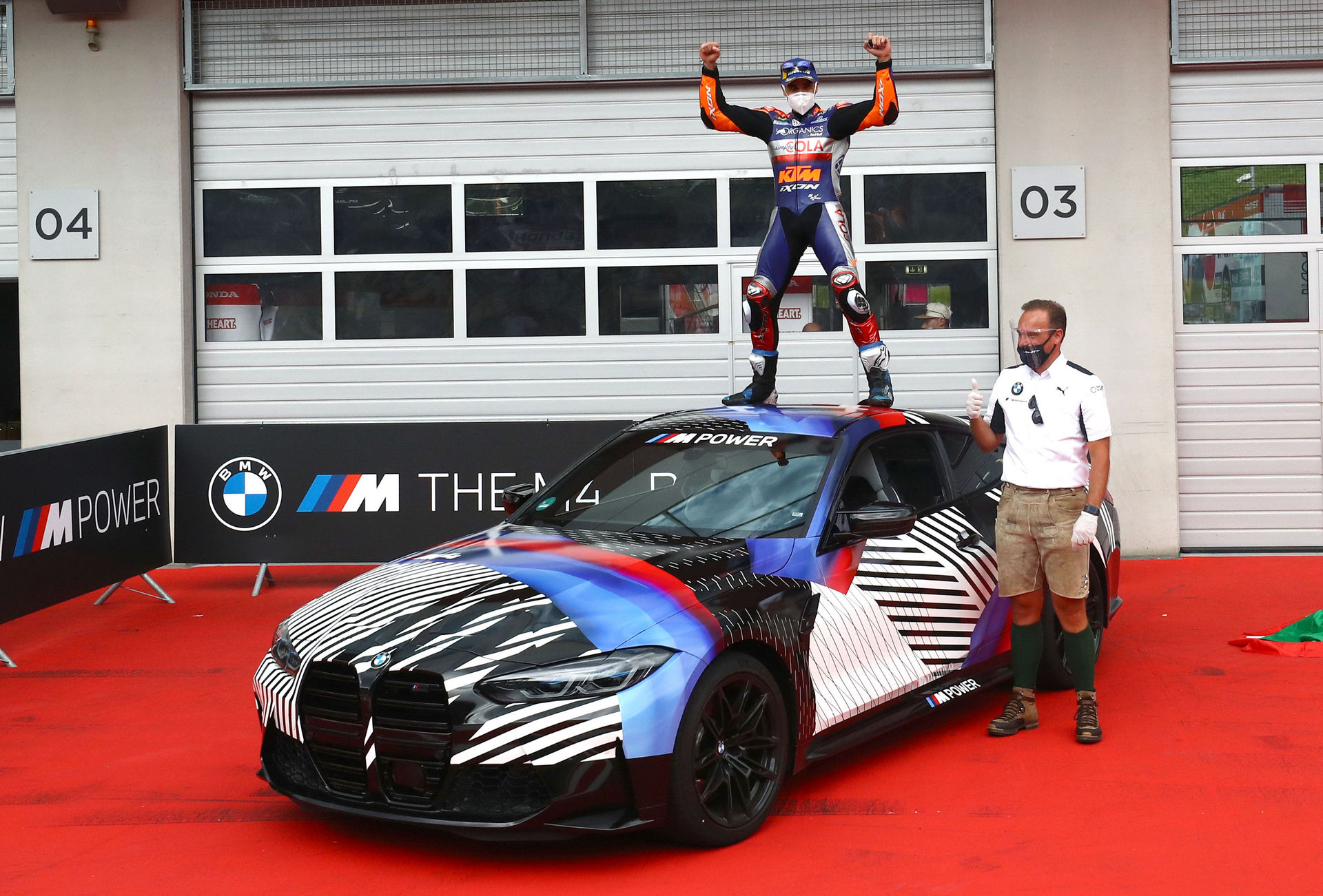 MotoGP Race Winner Gets A New 2021 BMW M4 Just Before Its Debut
