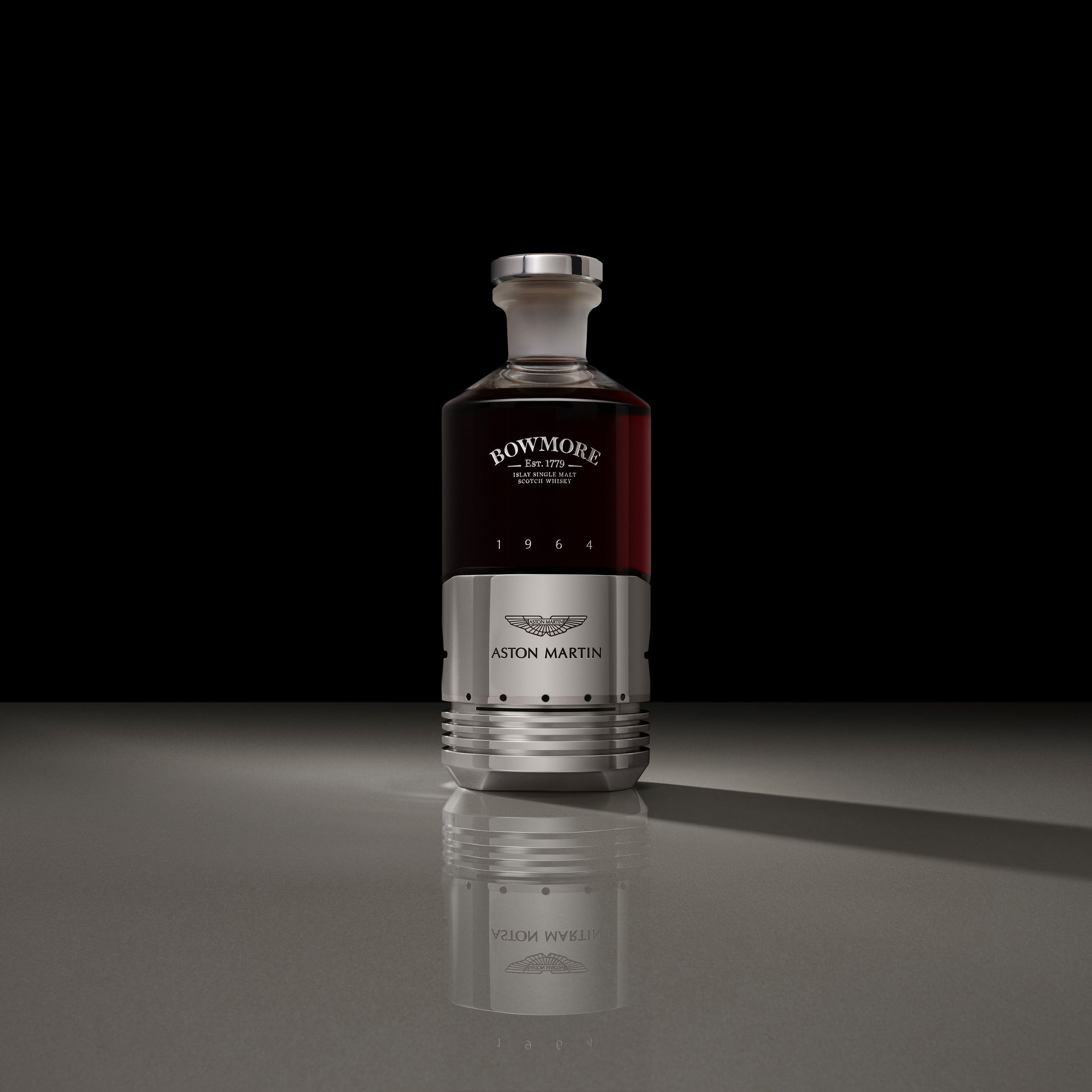 Neither Shaken Nor Stirred: Aston Martin And Bowmore Create Special Whisky With DB5 Pistons