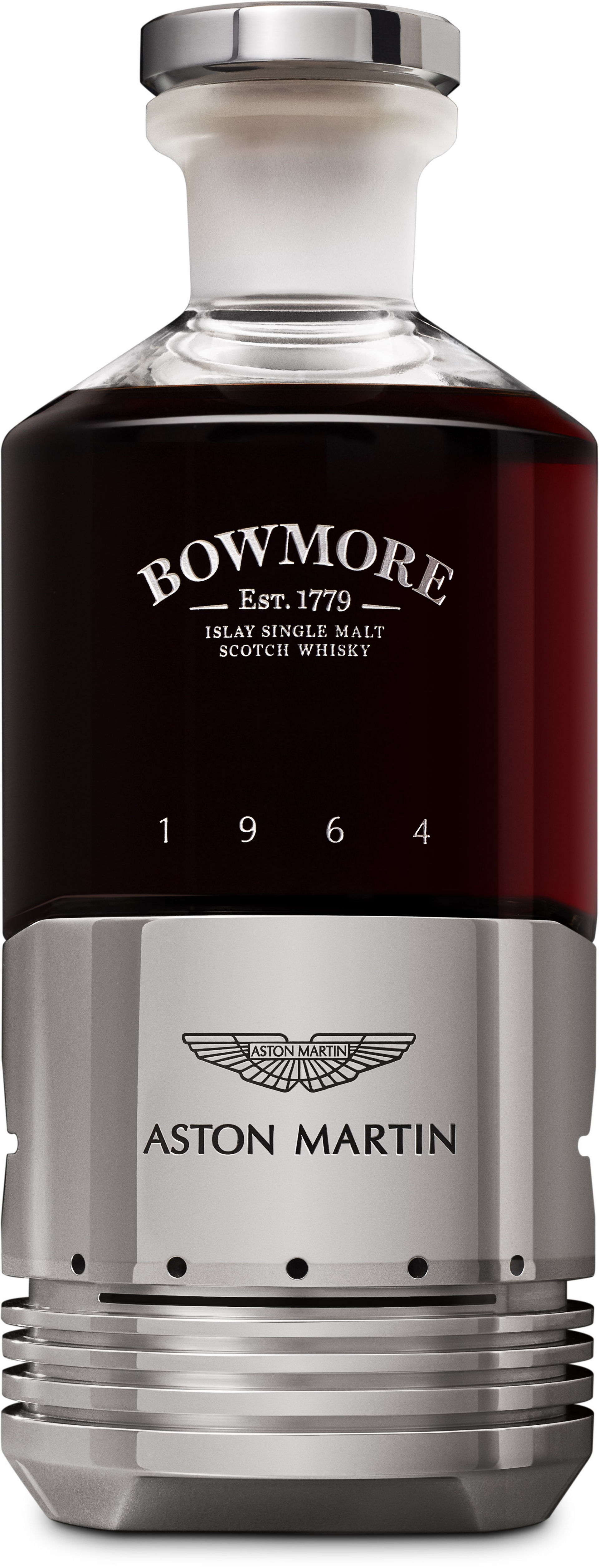 Neither Shaken Nor Stirred: Aston Martin And Bowmore Create Special Whisky With DB5 Pistons