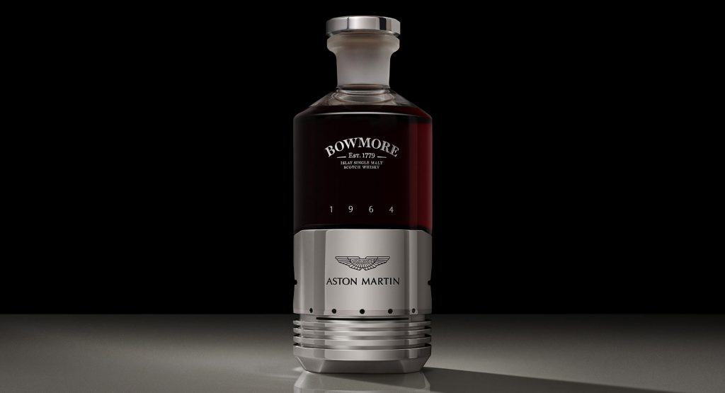  Neither Shaken Nor Stirred: Aston Martin And Bowmore Create Special Whisky With DB5 Pistons