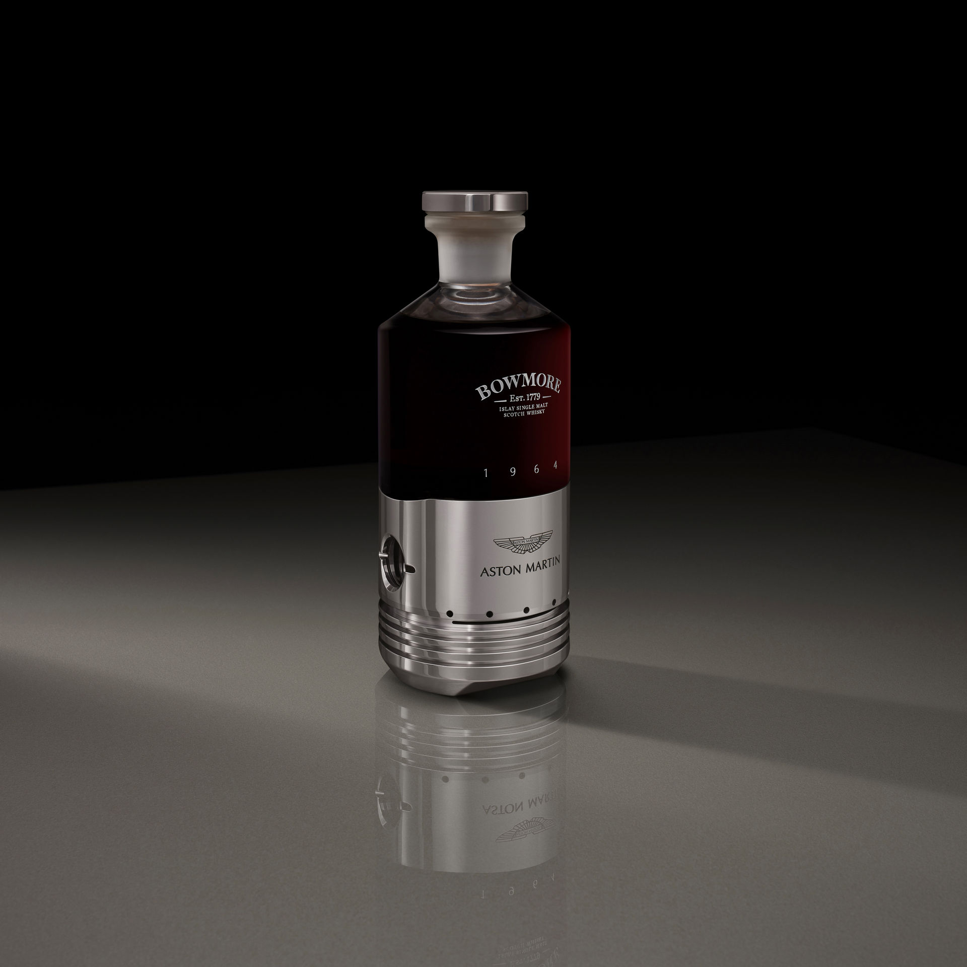 Neither Shaken Nor Stirred: Aston Martin And Bowmore Create Special Whisky With DB5 Pistons