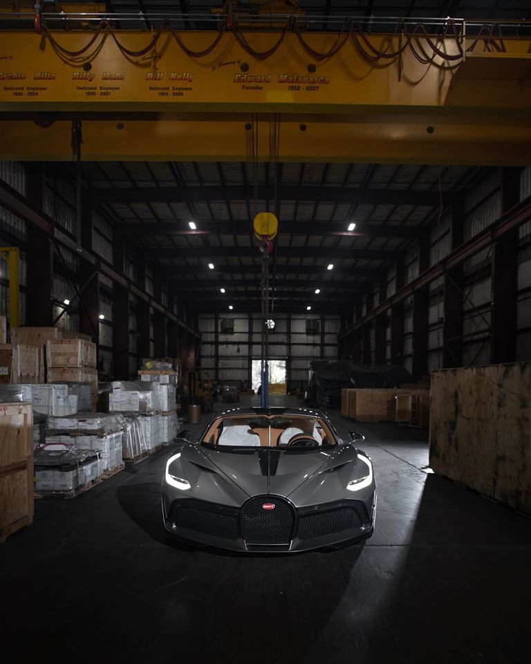 This Is The First Bugatti Divo To Arrive In The United States