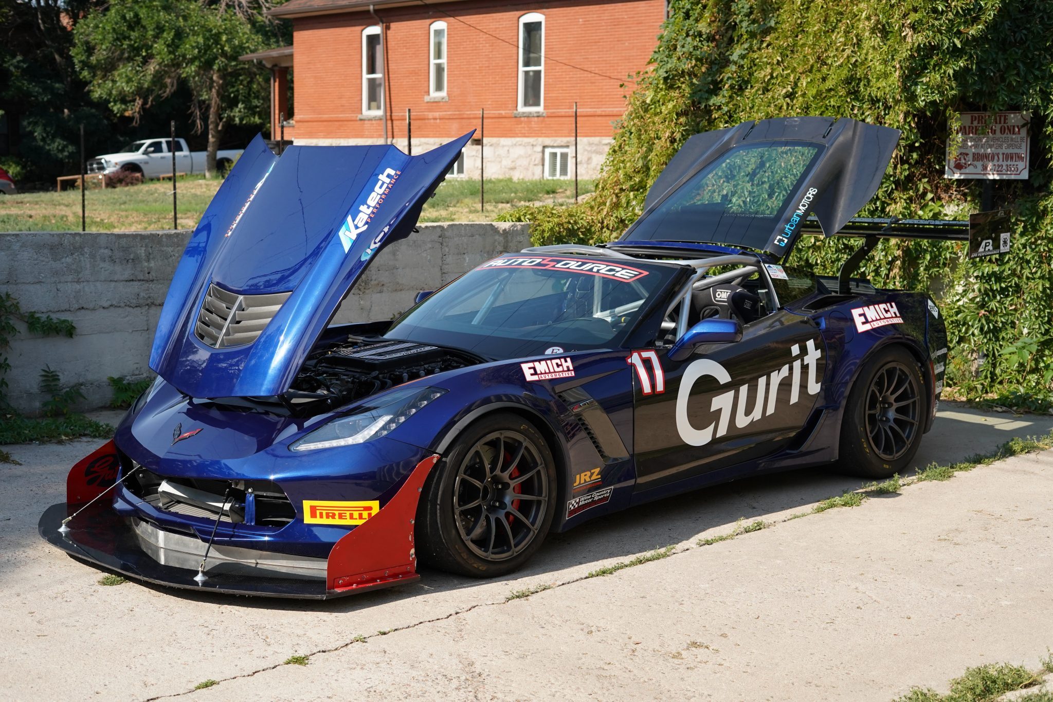 You Can Buy A Corvette Z06 That Competed At Pikes Peak