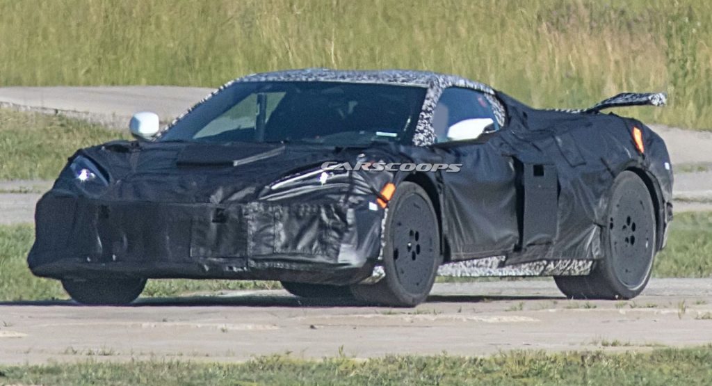  Is That A Flat-Plane V8 We Hear Singing In The C8 Corvette Z06 Tester?