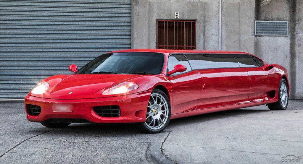  Someone In Australia Is Selling A Ferrari 360 Modena Limo For AU$399,999