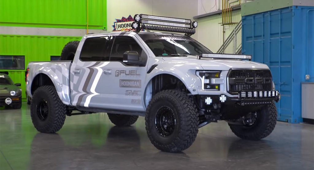 Featured image of post Ken Block Hoonigan Truck Bj baldwin s 800hp trophy truck decimates the donut garage